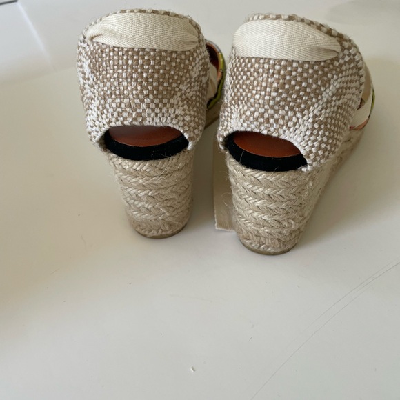 Missoni Multicolor Espadrille Wedge Sandals - Picture 4 of 6